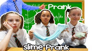 TIANAS SLIME PRANK IN SCHOOL CLASSROOM [upl. by Anirtruc]