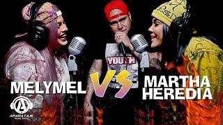 MELYMEL vs MARTHA HEREDIA  Batalla con DJ Scuff [upl. by Rogerson]