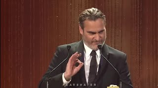 Joaquin Phoenix being chaotic for 8 minutes straight [upl. by Roselia]