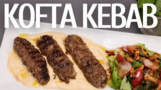 Make Beef Kofta Kebab Recipe  Lebanese Cuisine  THE JUICIEST EVER [upl. by Sherard]