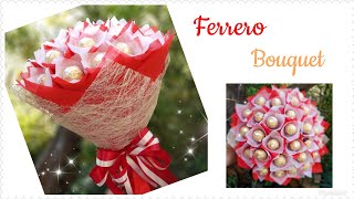 DIY Ferrero Rocher Bouquet Ep2วิธีทำช่อเฟอร์เรโร่ 02 [upl. by Strauss]