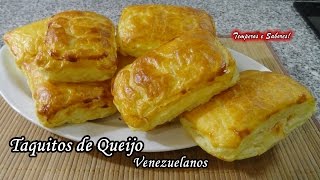 Folhados  Taquitos de Queijo [upl. by Ardien292]