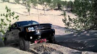 Lifted Chevy Avalanche quotSandinquot in 2wd [upl. by Akoek]