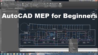 AutoCAD MEP Tutorial for Beginners [upl. by Audun]