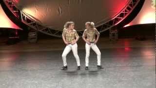 Morgan and Madison Mallum  Traditional Clogging Duet [upl. by Danialah712]