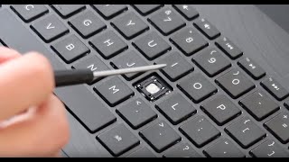 How To Fix Replace Keyboard Small Key  HP 15 Laptop Computer [upl. by Suki]