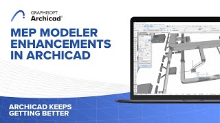 MEP Modeler Enhancements in Archicad [upl. by Brodench481]