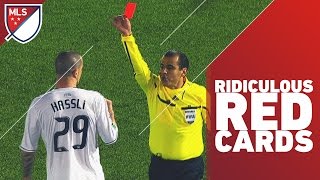 Most Ridiculous Red Cards in MLS [upl. by Jeremiah]