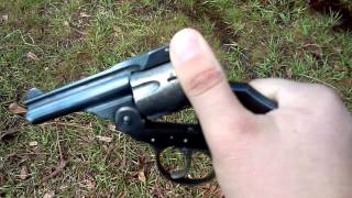 Shooting my Iver Johnson 38 [upl. by Pisarik649]