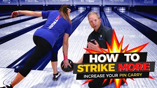 How To Throw More Strikes in Bowling One Easy Tip For Higher Scores [upl. by Simone924]