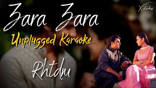 Zara Zara Behekta Hai  Unplugged Karaoke  RHTDM [upl. by Utir]