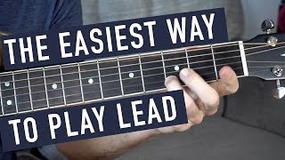 The Easiest Way to Start Playing Lead on Guitar [upl. by Yasnil]