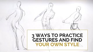 3 WAYS TO PRACTICE GESTURES AND FIND YOUR OWN STYLE [upl. by Eiffe]