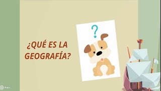 ¿Qué es la geografía [upl. by Lucas411]