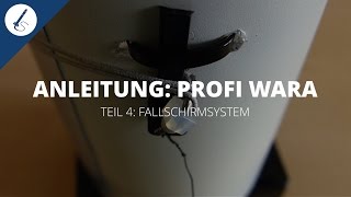 Anleitung Baue deine erste große Wasserrakete 45  Das Fallschirmsystem [upl. by Bromley]