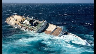 Top 5 Sinking Ship Scary Footage [upl. by Meyeroff]