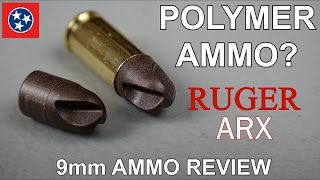 9MM RUGER POLYCASE ARX AMMO REVIEW [upl. by Sapphera662]