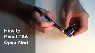 How to Set TSA Combination Lock [upl. by Enicnarf]