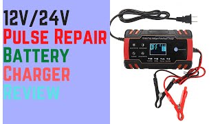 12V24V Pulse Repair Battery Charger Review [upl. by Animas]