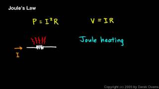 Physics 1332a  Joules Law [upl. by Annissa]