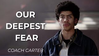 Coach Carter Our Deepest Fear  Inspirational Scene [upl. by Ahsenra]