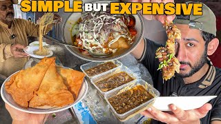 TRYING SIMPLE But EXPENSIVE STREET FOOD in FAISALABAD  PAKISTAN  Ahsan Riaz [upl. by Otreblasiul]