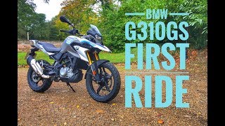 2018 BMW G310GS Review [upl. by Arihppas]