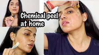 Testing DERMA E OVERNIGHT PEEL 1 year review [upl. by Judye]