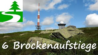 Wandern im Harz  6 Aufstiege zum Brocken [upl. by Fleur]