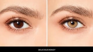 EYE CONTACTS FOR DARK EYES  DESIO DELICIOUS HONEY 😍 [upl. by Nibur]