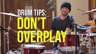 Drum Techniques Don’t “Overplay” ft Tim Newton  Worship Band Workshop [upl. by Ahsoyem]