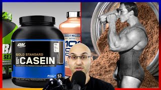 Casein Protein Build Muscle While You Sleep [upl. by Malita]