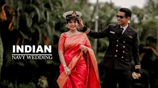 Indian Navy Wedding  A Soldiers LOVE [upl. by Annoerb897]