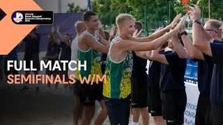 Full Match  Semifinals WM  CEV U18 Beach Volleyball European Championship 2024 [upl. by Iglesias]