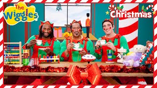 We Three Elves 🎄 Kids Christmas Songs 🎅 The Wiggles feat Lote Tuqiri Joel Reddy Jay Lagaaia [upl. by Nnazus]