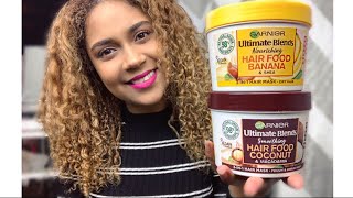 Garnier Hair Food Review v2  Which one is better [upl. by Umberto]