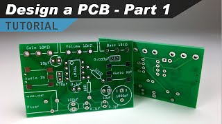 How to Make a Custom PCB  Part 1  Making the Schematic [upl. by Laira719]