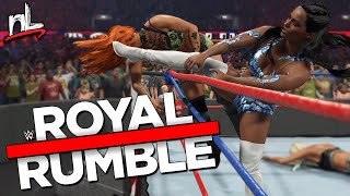 WWE Royal Rumble 2024 WWE 2k23 Simulation [upl. by Laitselec]