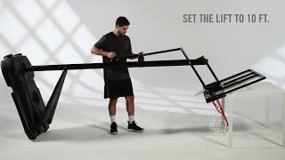 Pro Tips How to Assemble a Spalding Basketball Hoop System [upl. by Adamo]