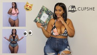 Plus SizeCurvy Swimsuit amp Bikini Try On Haul  feat Cupshe  Chelcie J [upl. by Enoek]