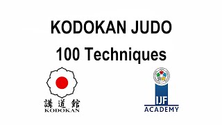 KODOKAN JUDO 100 Techniques PV [upl. by Junno]