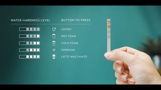 Nespresso Atelier  First Use and Water Hardness Settings [upl. by Nivat184]