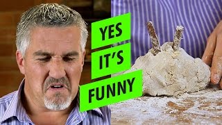 PAUL Hollywood STORMS OFF SET baking crumpets [upl. by Norvil]