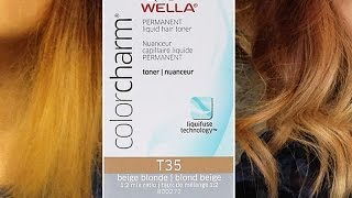 WELLA Toner on Bleached Hair with photos [upl. by Mountfort629]