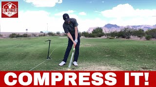 SHAFT LEAN at impact DST compressor Before and After 1st session GOLF [upl. by Velasco]