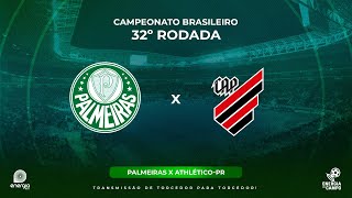 PALMEIRAS X ATHLETICOPR  04112023  BRASILEIRÃO  AO VIVO [upl. by Blasius]