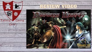 Dungeon Heroes Board Game Review [upl. by Ayotnahs]