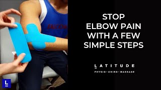 How to tape Tennis Elbow [upl. by Doro]