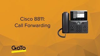 Cisco 8811 Call Forwarding [upl. by Jasmina]