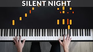 Silent Night  Christmas Songs  Tutorial of my Piano Cover [upl. by Marika]